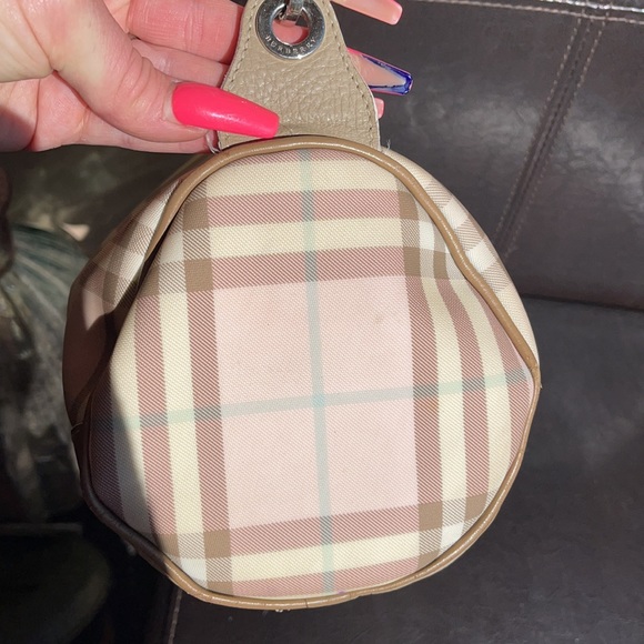 Burberry vintage pink Nova check barrel bag - Picture 2 of 11